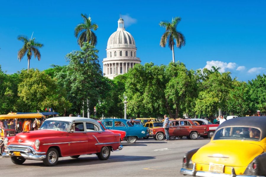 Vedere urbana a orasului Havana, Cuba